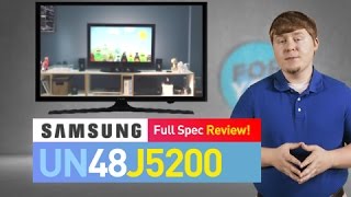 Samsung J5200 Series UN50J5200 50-inch Smart LED TV – 1080p (Full (Refurbished) SAMSUNG UN48J5200 // Full Specs Review #UN48J5200