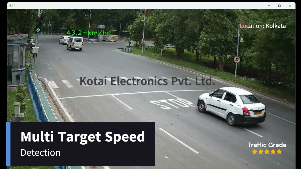 Speed Violation Detection System (SVDS) - 4D Radar(KRAD77) based Speed Monitoring for ITMS Projects