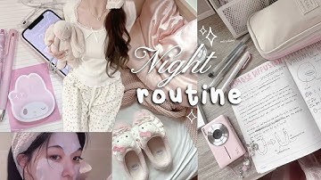 PRODUCTIVE NIGHT ROUTINE GUIDE🍵: what i do instead of scrolling ‘til 3am
