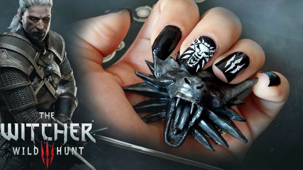 The Witcher 3 Wild Hunt // Nail Art Tutorial YouTube