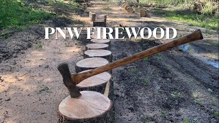 PNW | Firewood | Ford | Husqvarna | Native American Muscle 💪🏽
