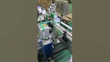 UV laser marking machine combined with labeling machine Batch coding in daily chemical industry