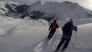 Freeriding in Hintertux HD