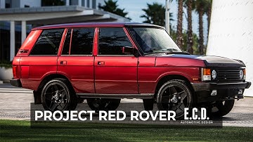 LS3-powered Range Rover Classic has 430-horsepower | Project Red Rover | Range Rover Classic