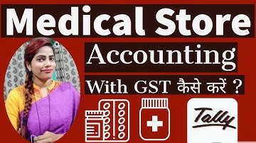 Medical Store Accounting Entry in Tally ERP9
