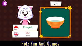 MARBEL: BELAJAR BAHASA INGGRIS DAPUR | GAME UNTUK ANAK-ANAK | KIDZ FUN AND GAMES PART #23 screenshot 2