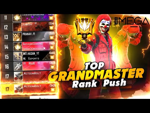 Push To Top 1 Grandmaster Rank push with Actionbolt - Free Fire - Push To Top 1 Grandmaster Rank push with Actionbolt - Free Fire
