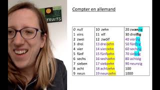 ?? Apprendre à COMPTER en allemand - LIVE Facebook pendant le confinement