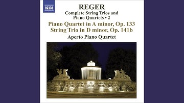 String Trio in D Minor, Op. 141b: III. Vivace