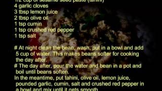 White Bean Salad With Sesame Seed Paste