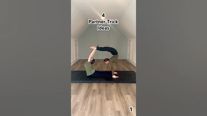 Grab a friend and try these 4 partner tricks #shorts #partnertricks #acro #choreography