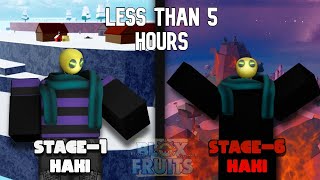 The *FASTEST* way to get FULL BODY HAKI | Blox Fruits | 5 hours