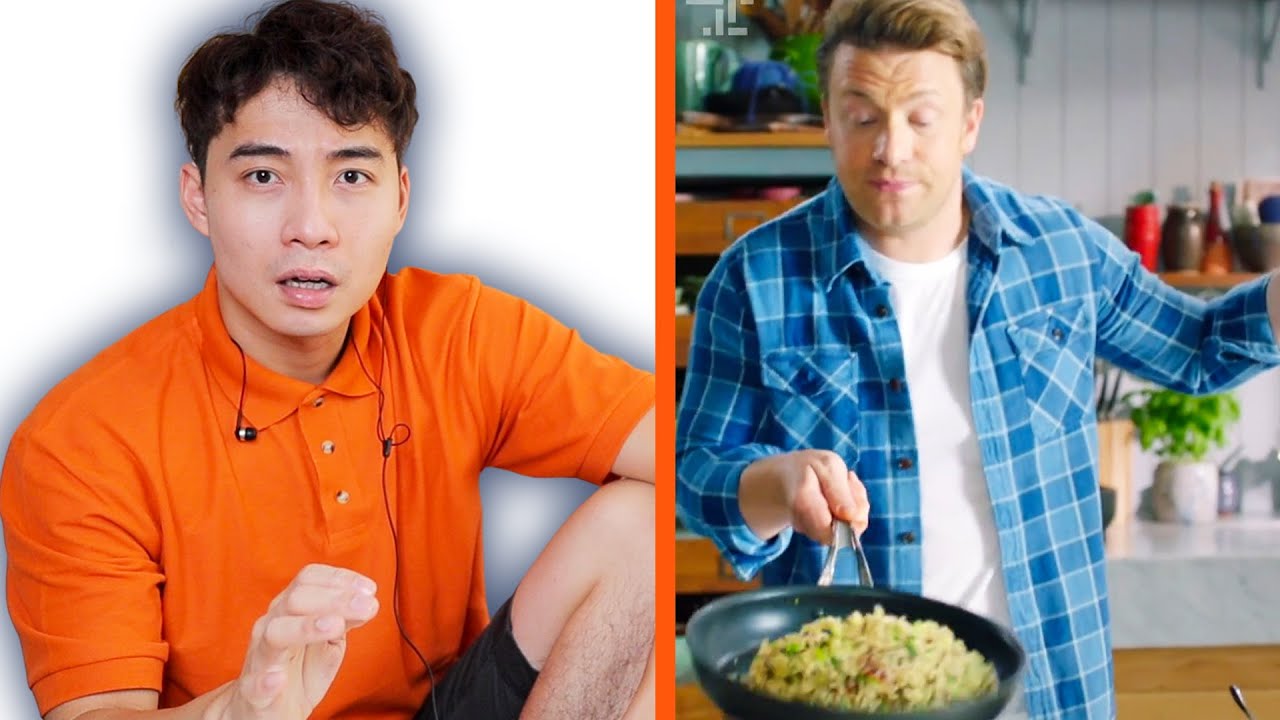 jamie's italian รีวิว  New Update  Chú Roger GHÉT món cơm chiên trứng của Jamie Oliver