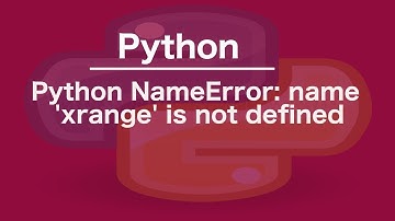 python NameError: name 
