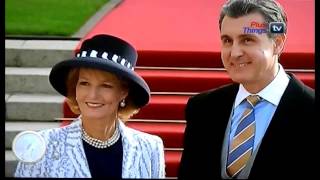 Principesa Moștenitoare și Principele Radu la nunta regală de la Luxemburg
