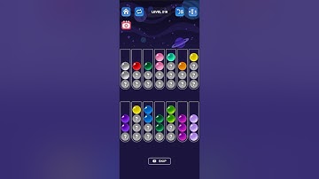 Ball Sort Puzzle - Color Game level 218     #puzzle #ballsortpuzzle