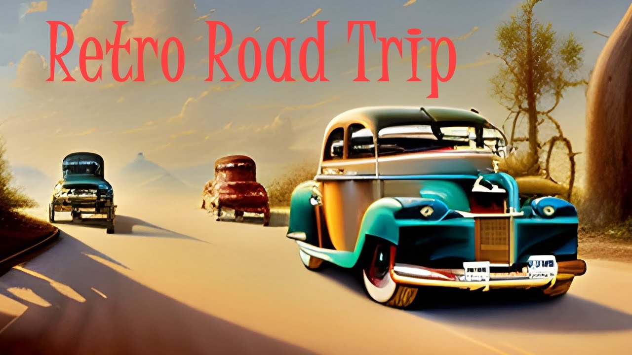 Retro Road Trip in Stable Diffusion with AI narrations - YouTube