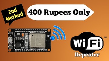 How to Make a WiFi Repeater using ESP8266 NodeMCU | WiFi Router Range Extender esp32 | 2023