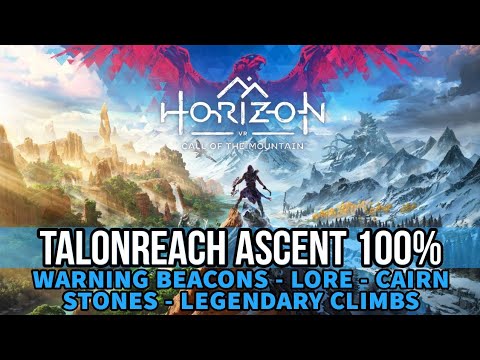 Horizon Call of the Mountain - All Collectible Locations [Talonreach Ascent] 100% Trophy Guide