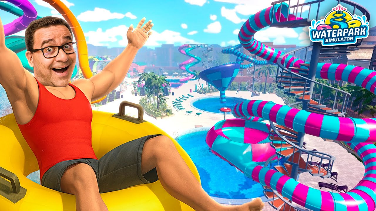 WATERPARK SIMULATOR - COMPREI UM PARQUE AQUÁTICO VELHO