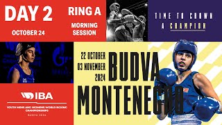 Day 2 | Ring A Morning | October 24 | IBA Youth Men’s and Women’s World Boxing Championships 2024