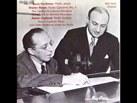Louis Kaufman & Otto Ackermann: Mendelssohn: Violin Concerto in E minor, Op. 64  (R.July 1952)