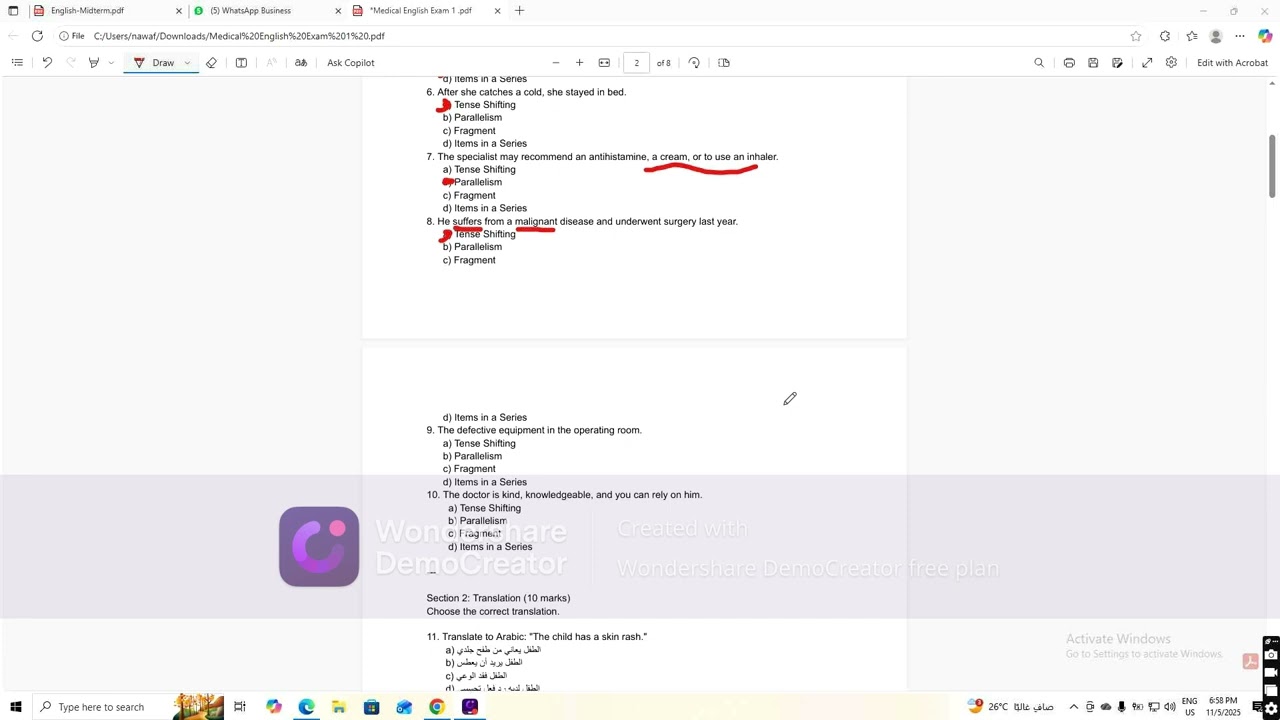 english mid term rev questions part 1