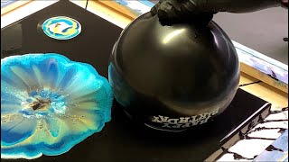 Acrylic Pouring WATER BALLOON Technique!! Fluid Painting Wigglz Art Must See!!