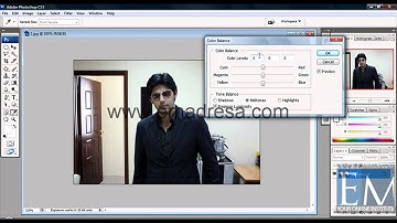 Color Balance Basic Photoshop tutorials in URDU and Hindi by emadresa