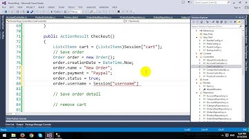 Building An ECommerce Store Using ASP.NET MVC Framework - Part 9 - Checkout