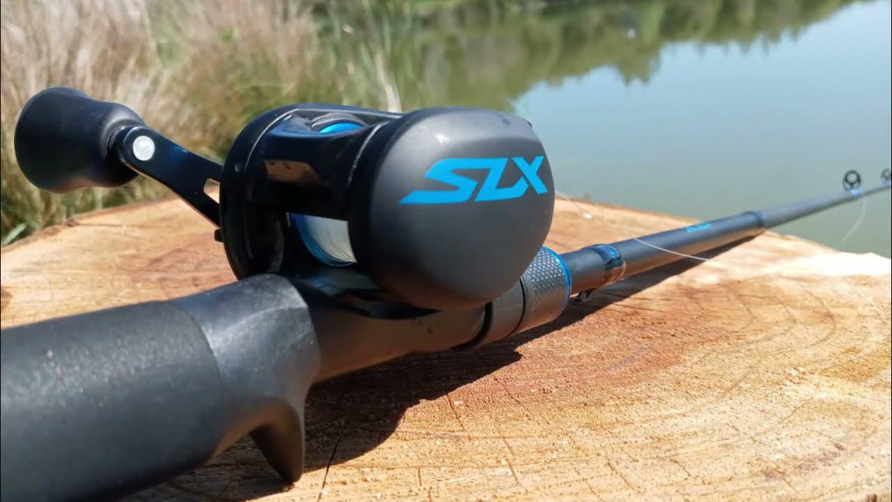 SHIMANO (SLX) COMBO/REVIEW/ON THE WATER FIELD TEST/CASTING INTO WIND!! 