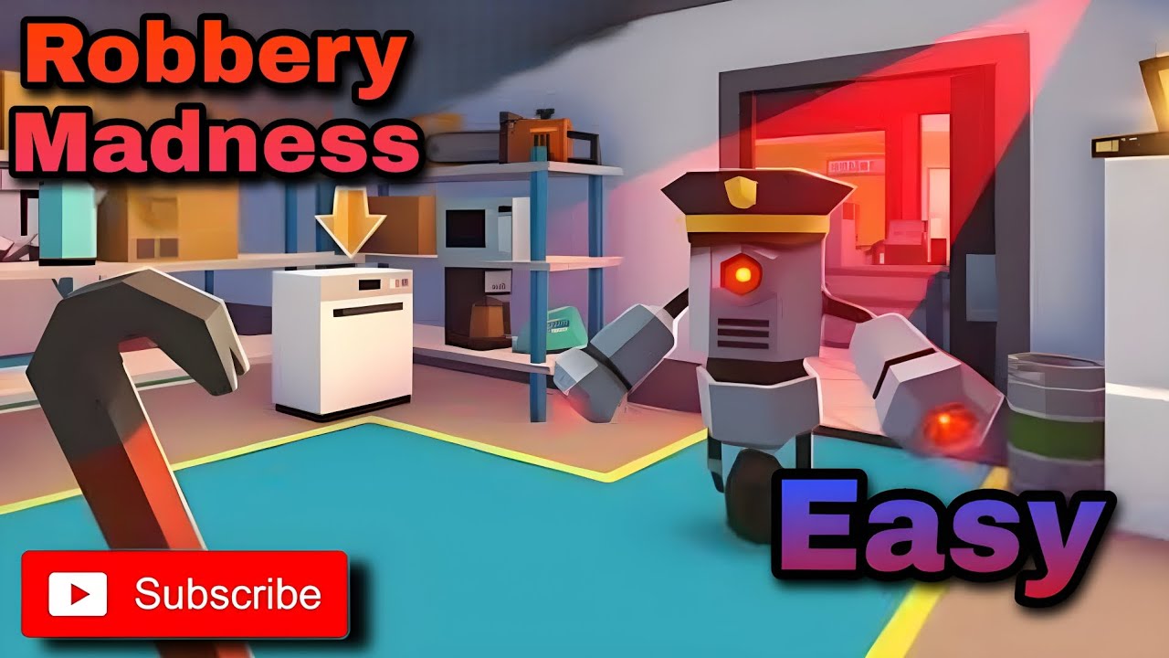 Robbery madness 1 easy mode android gameplay walkthrough youtube