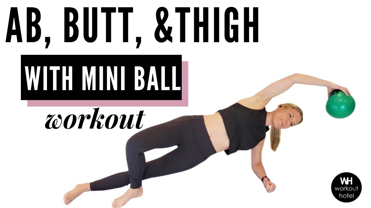 5 Day Ab workout with small ball for Fat Body