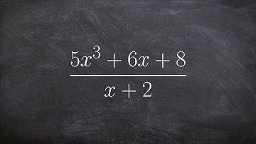 Dividing polynomials using synthetic division