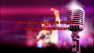 Marijonas Mikutavičius - Pasveikinkit vieni kitus KARAOKE