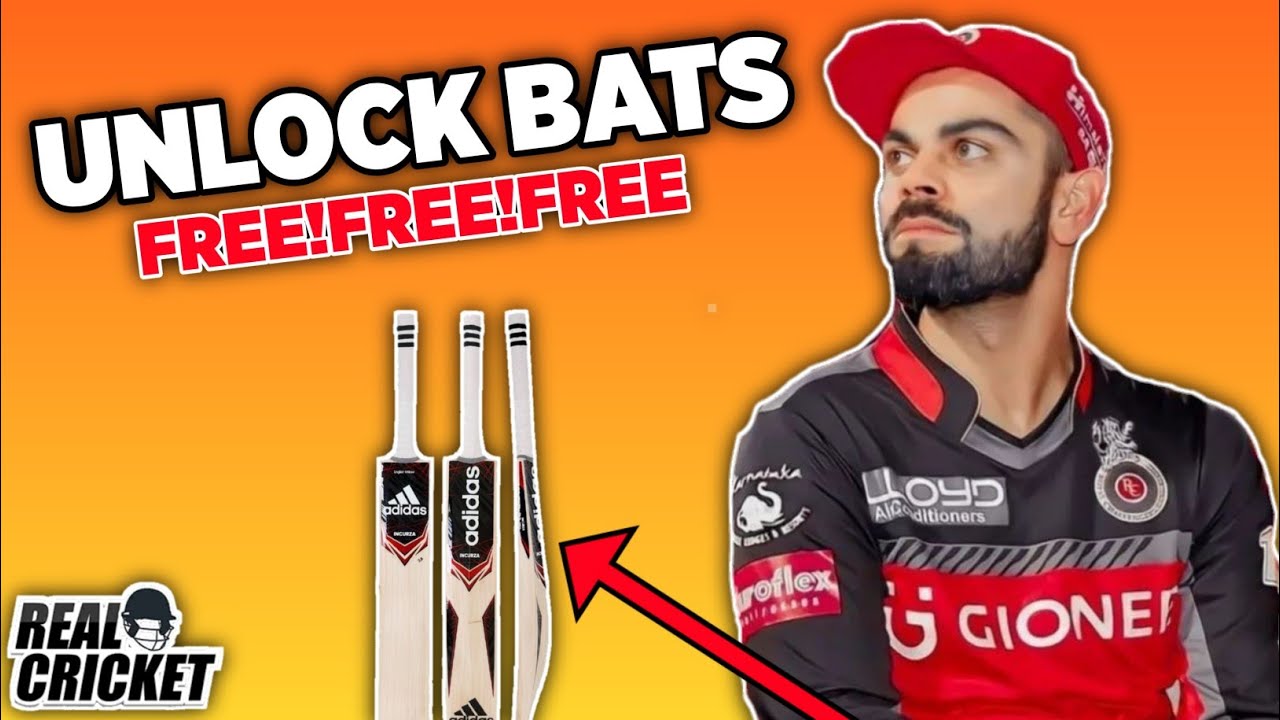 🔥How To Unlock Everything In Real Cricket 20 - How To Unlock Bats In ...