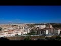 Timelapse view from Queluz over Amadora and Lisbon