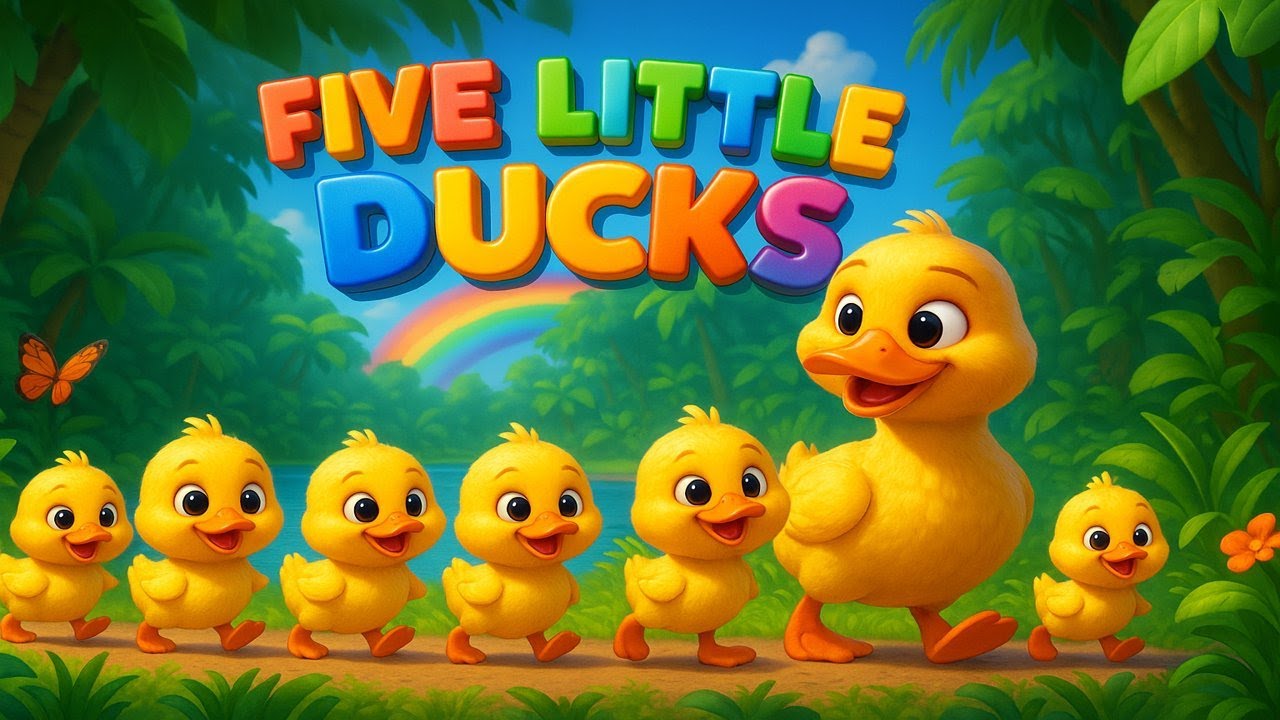 Five Little Ducks | Baby Songs Nursery Rhymes for Babies