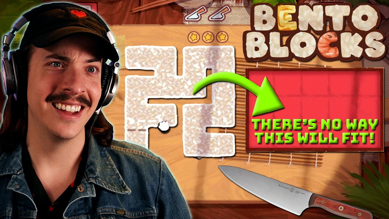 PUZZLING RICE BLOCKS NEED TO FIT PERFECTLY! | Bento Blocks