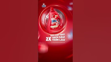 Nước giặt OMO Matic mới - 2X Sạch Sâu Thơm Lâu, Chai Lớn Giá Siêu Hời! #OMO #2XSachSauThomLau