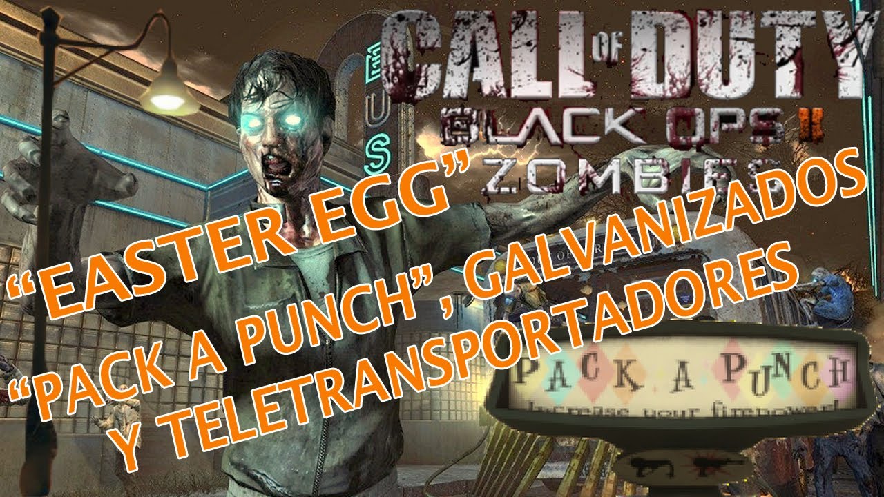 Call Of Duty Black Ops 2 Zombis Tranzit "Pack A Punch", Teletransportadores y Galvanizados