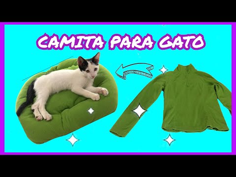 Video: Cómo Coser Una Almohada Para Gatos