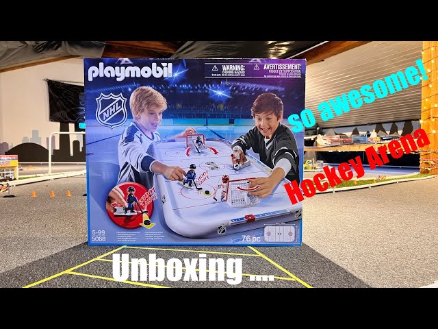 Playmobil 5068 - NHL Hockey Arena - YouTube