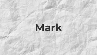 An introduction to the GOSPEL OF MARK | Holy Bible - Indian Sign Language Version (ISLV)