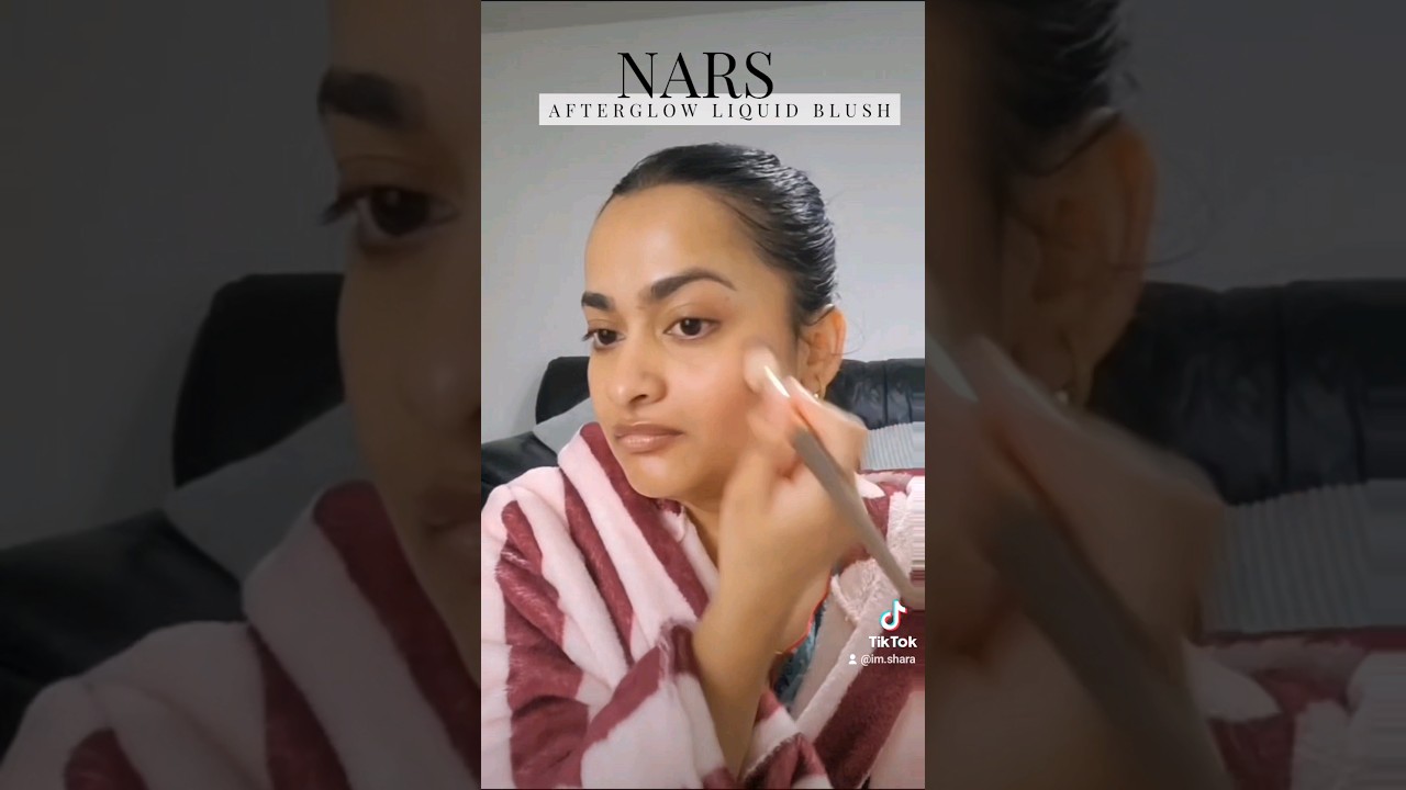 NARS Afterglow Liquid Blush | the easiest Cream Blush Ever 