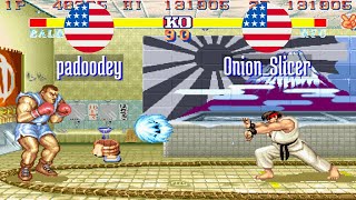 FT5 @sf2hf: padoodey (US) vs Onion_Slicer (US) [Street Fighter II Hyper Fighting Fightcade] Aug 14