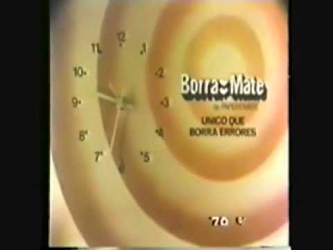 Cortinilla Borramate De Papermate Teleonce 1981