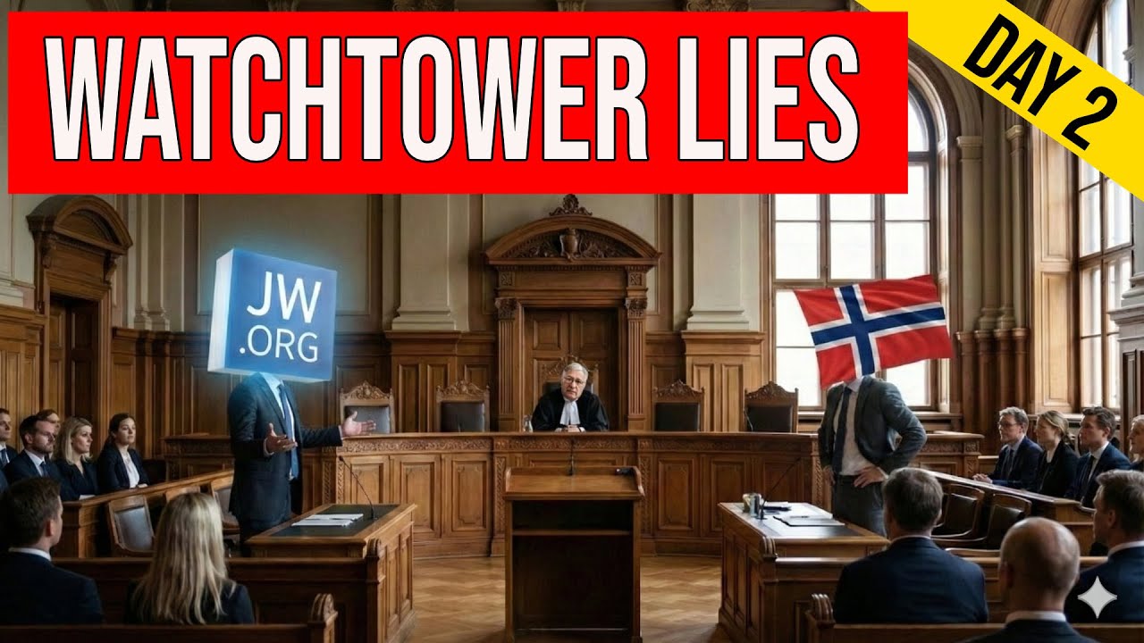 Watchtower Lawyer LIES under oath - Norway Supreme Court - Day 2