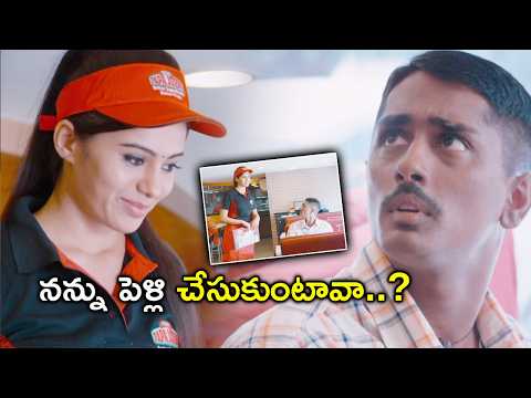 నన్ను పెళ్లి చేసుకుంటావా..? | Naalo Okkadu Full Movie Scenes | Siddharth | Deepa Sannidhi