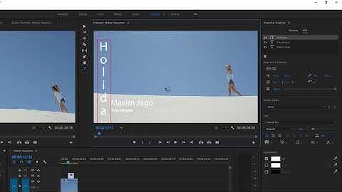 How to Create a new title in Adobe Premiere 4.2